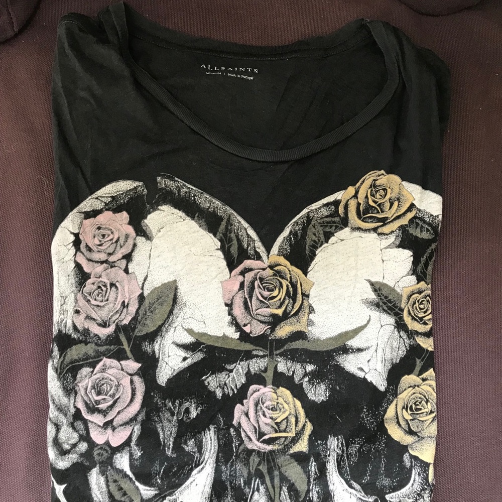 All saints tee shirt